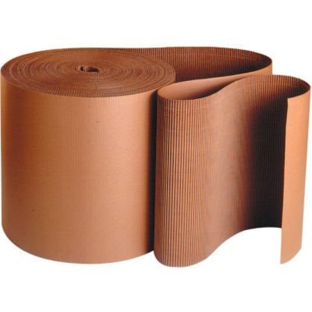 BOX PACKAGING Global Industrial„¢ Singleface Corrugated Roll, B Flute, 4"W x 250L, Kraft, 1 Roll SF04